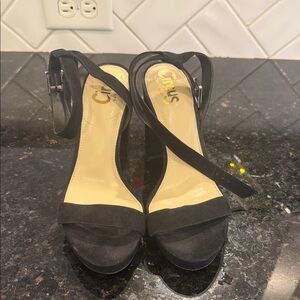 Circus by Sam Edelman Black Heeled Sandals